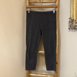 Athleta Cropped Leggings Grey Small